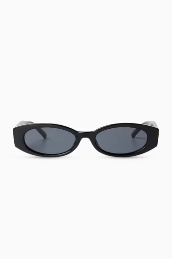Belladonna Oval Sunglasses