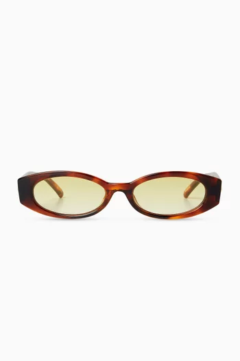Belladonna Oval Sunglasses