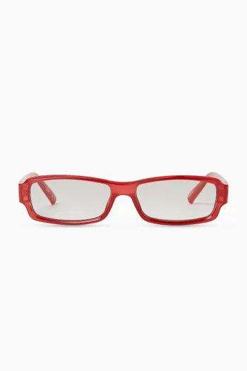 Dial Tone Rectangle Sunglasses