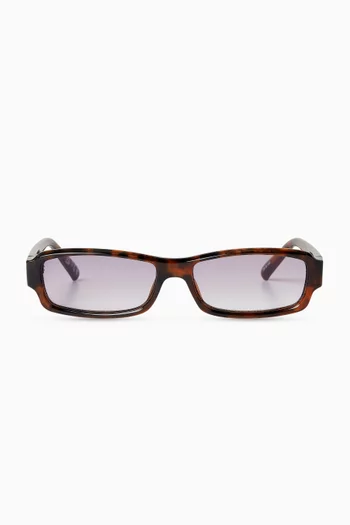 Dial Tone Rectangle Sunglasses