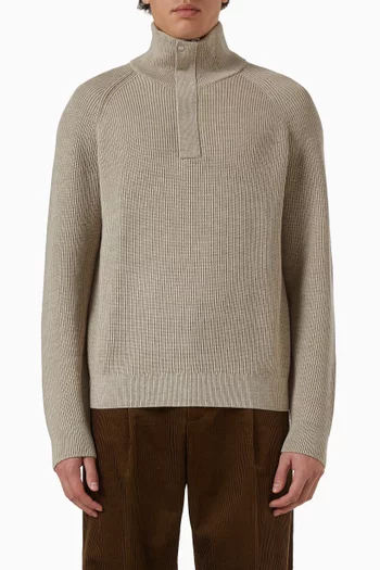 Half-zip Sweater in Knit