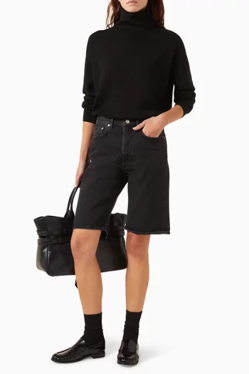Bermuda Shorts in Denim