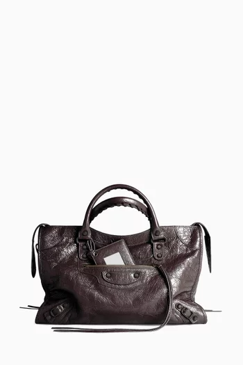 Medium Le City Bag in Lambskin