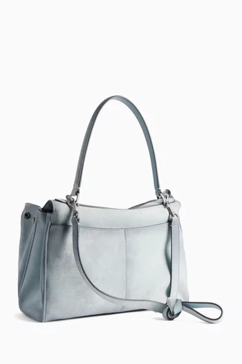 Small Rodeo Handbag in Suede & Calfskin