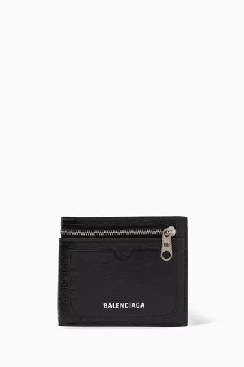 Superbusy Square Folded Wallet in Arena Lambskin