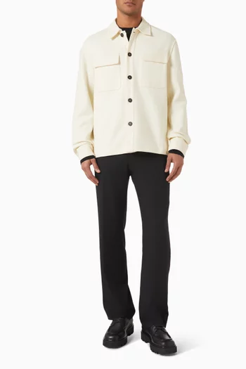 Porter-K Shirt in Brushed-knit