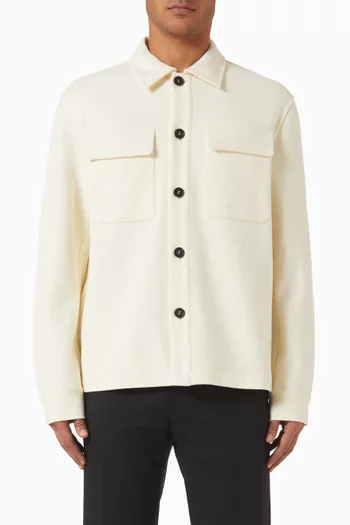 Porter-K Shirt in Brushed-knit