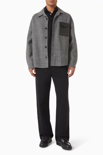 Emmanuel Shirt Jacket in Wool