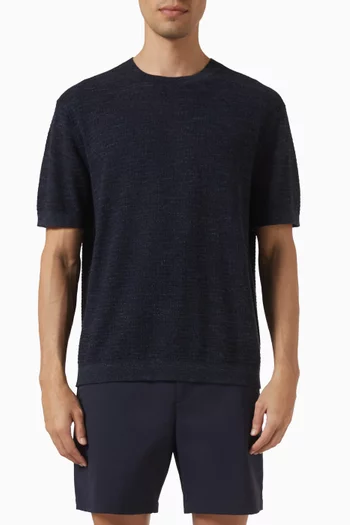 Kolben T-shirt in Linen-knit