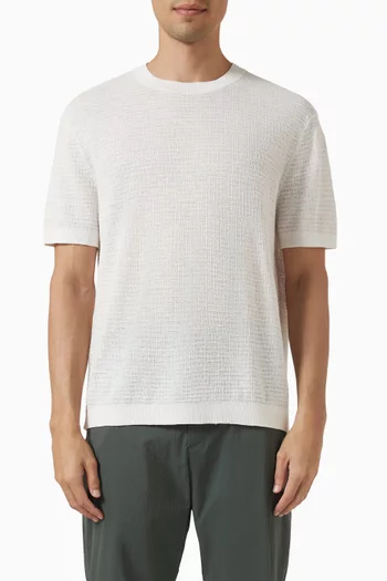 Kolben T-shirt in Linen-knit