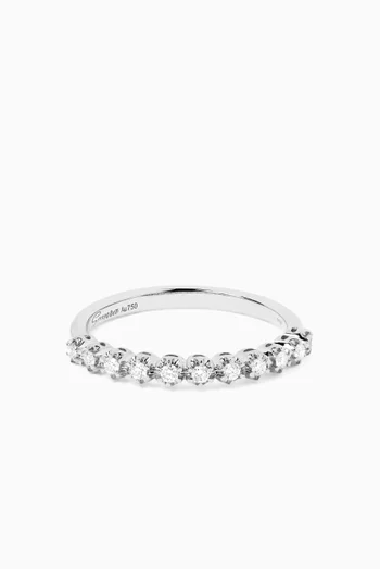 Barq Diamond Ring in 18kt White Gold