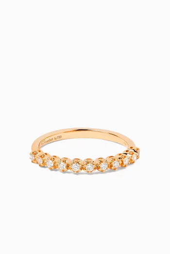 Barq Diamond Ring in 18kt Rose Gold