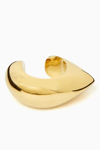 Claw Ear Cuff in 18kt Gold-finish Sterling Silver