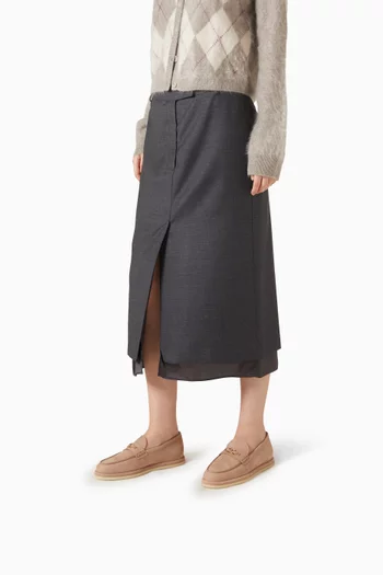 Gommino Loafers in Calfskin Nubuck