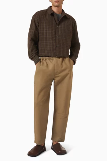 Gusto Checked Shirt in Cotton