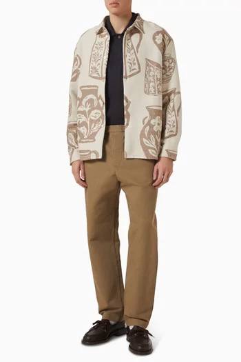 Derbin Printed Shirt in Cotton