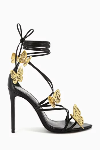 Vanessa Butterfly 100 Sandals in Leather