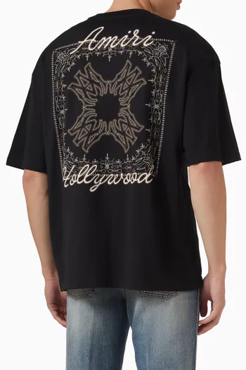 Ma Quad Bandana-print T-shirt