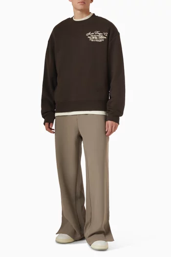 Dreamers Chain-stitch Sweatshirt in Knit