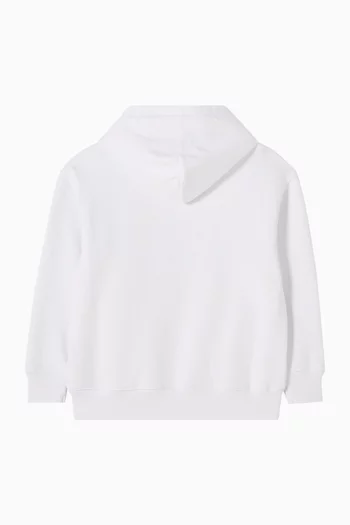 Big Bookish Flower Hoodie in Cotton