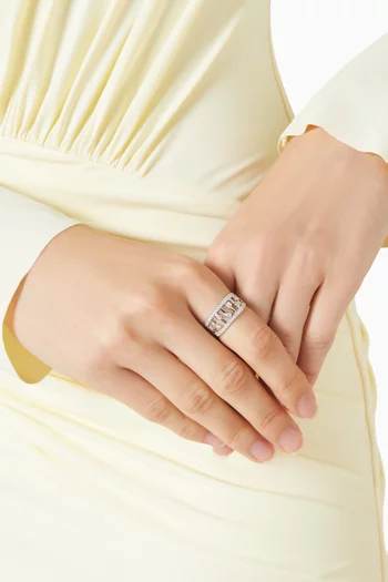 Diamond Ring in 14kt White Gold