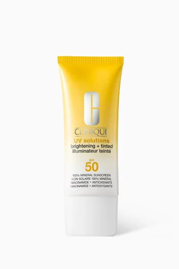 واقي من أشعة الشمس فوق البنفسجية لتفتيح البشرة بعامل حماية ‎SPF 50/PA+++‎ ممتد المفعول ولون بدرجة ميديام ديب 03