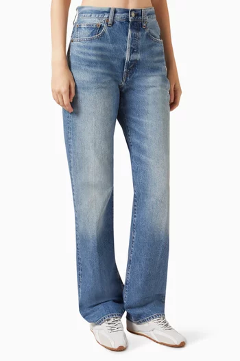 Straight-leg Jeans in Denim