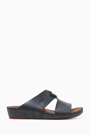 Peninsula Lisscalf Sandals in Smooth Leather