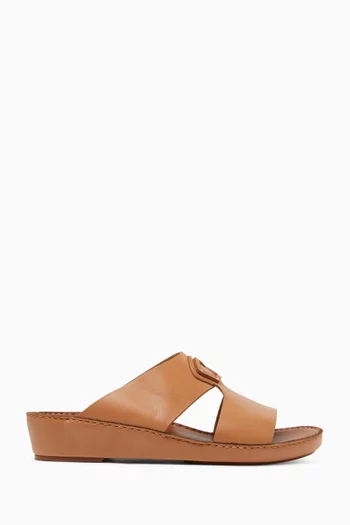 Peninsula Lisscalf Sandals in Smooth Leather