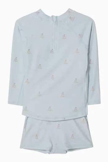 Jamie Rashie & Swim Shorts Set