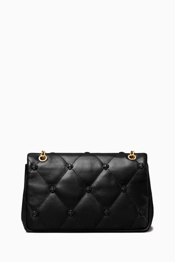 Small Bunny Knot Shoulder Bag in Napa Leather