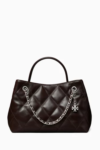 Small Fleming Carryall Bag in Napa Leather