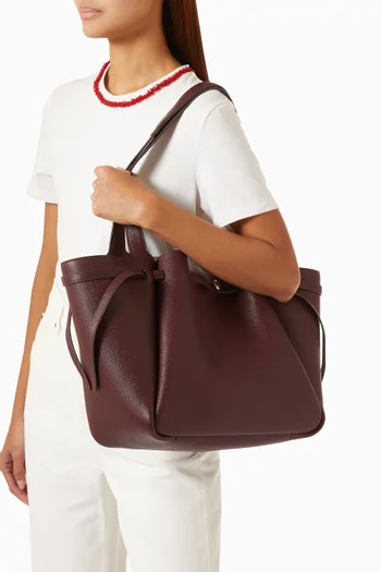 Romy Tote Bag in Pebbled Leather