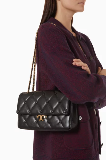 Bunny Knot Shoulder Bag in Nappa