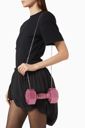 Dumbbell Arm Candy Clutch