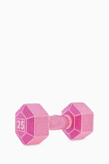 Dumbbell Arm Candy Clutch