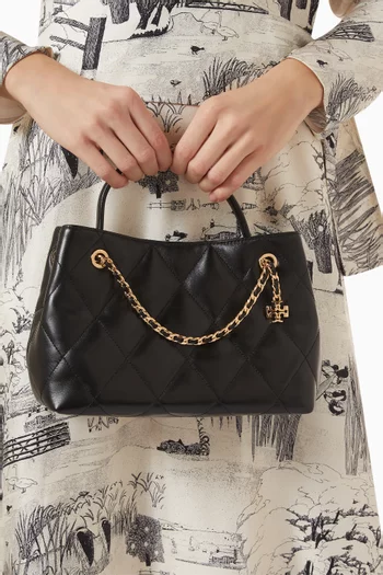 Small Fleming Carryall Bag in Napa Leather