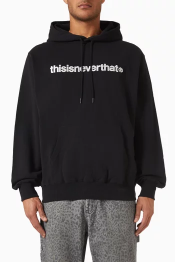 T-Logo Hoodie in French Terry