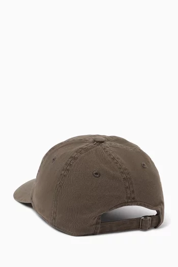Overdyed E/T-Logo Cap in Cotton