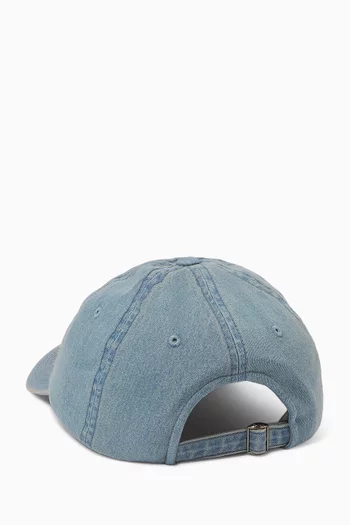 T-Logo Cap in Denim