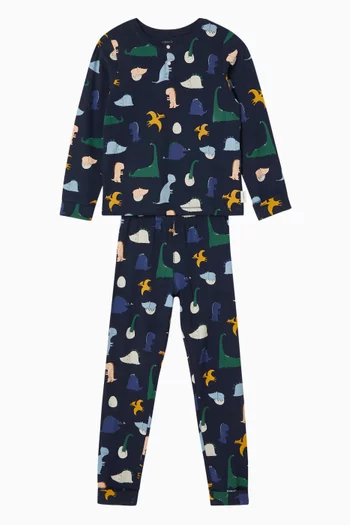 Wilhelm Grow Printed Pyjamas Set