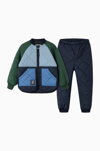 Zella Thermo Jacket & Pants Two-piece Set