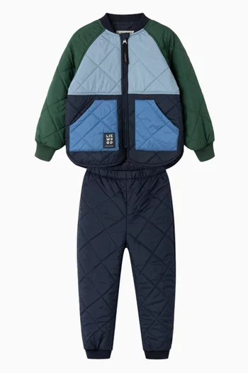 Zella Thermo Jacket & Pants Two-piece Set