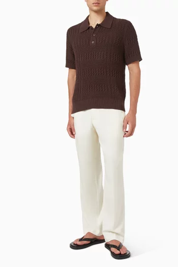 Desmond Polo Sweater in Cotton