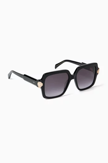 Square Sunglasses in Acetate