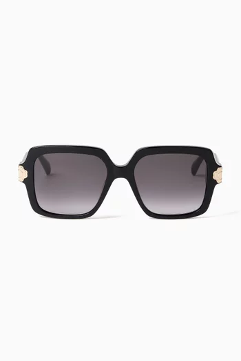Square Sunglasses in Acetate