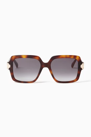 Square Sunglasses in Acetate