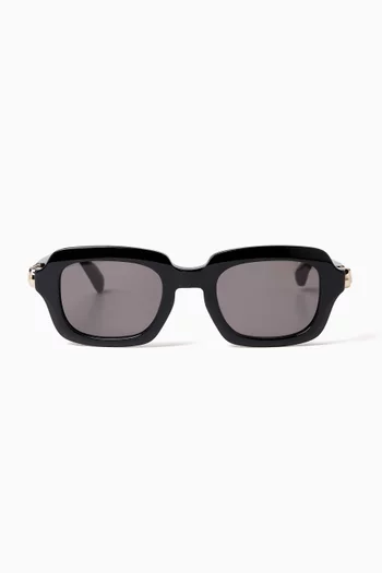 Square Sunglasses in Acetate