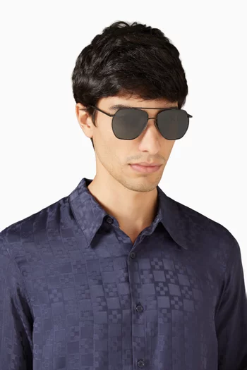 Army Sunglasses in Metal