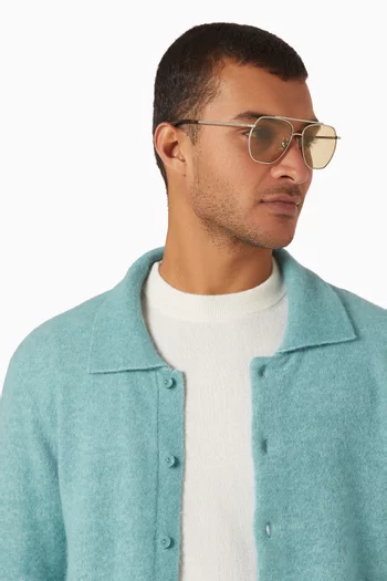 Army Sunglasses in Metal